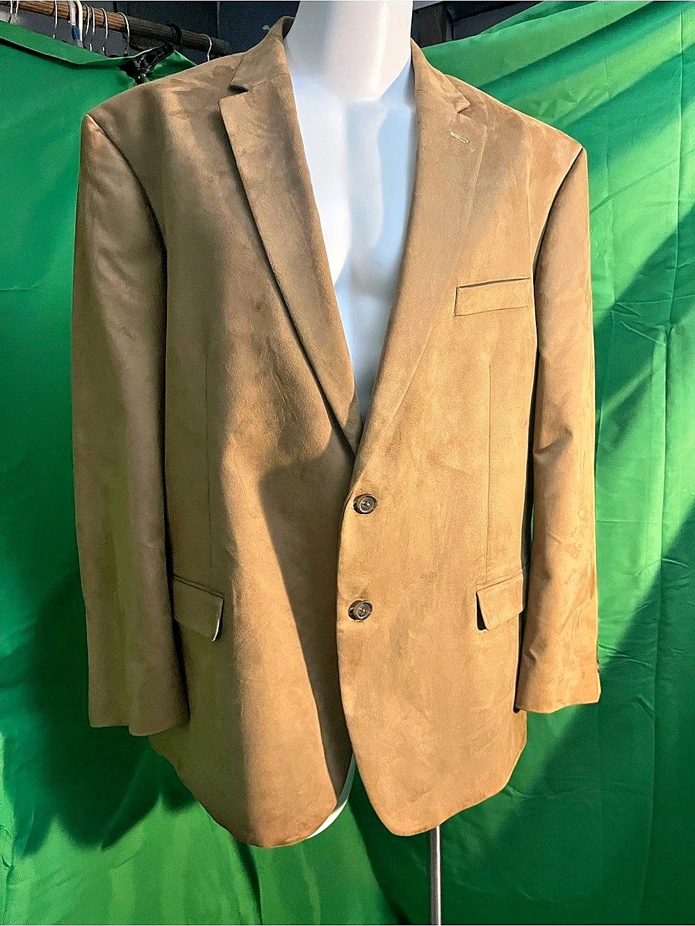Chaps Men's Brown Blazer Size 50R Like New